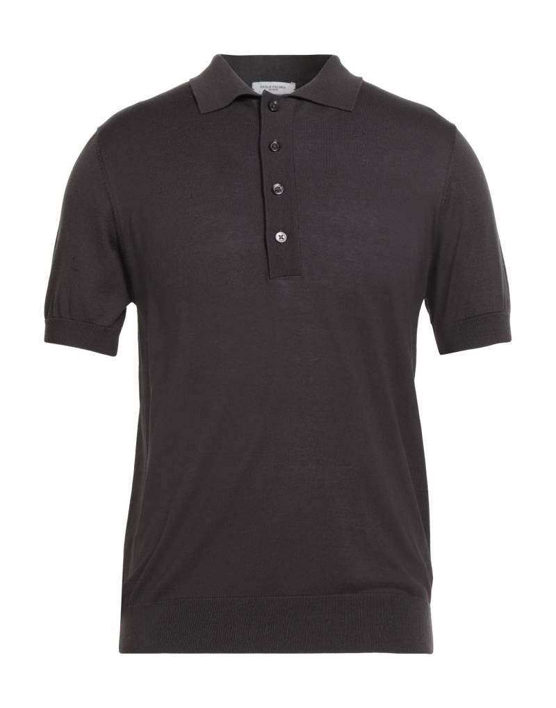 PAOLO PECORA Pullover Herren Dunkelbraun von PAOLO PECORA