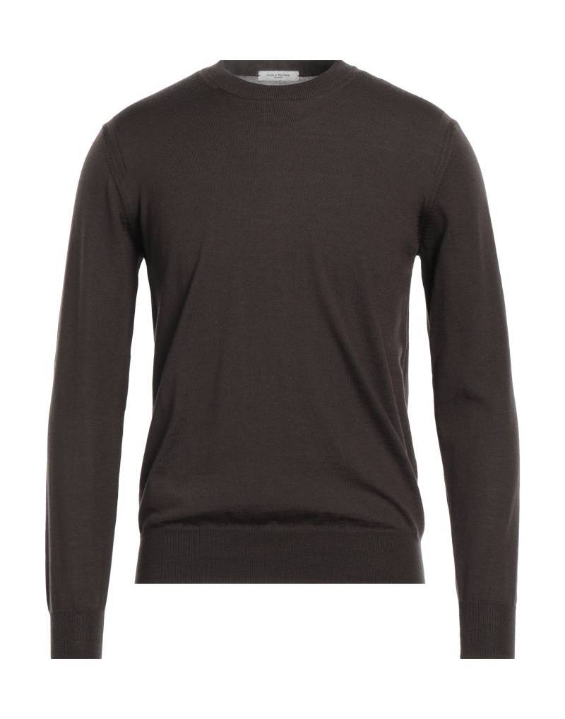 PAOLO PECORA Pullover Herren Dunkelbraun von PAOLO PECORA