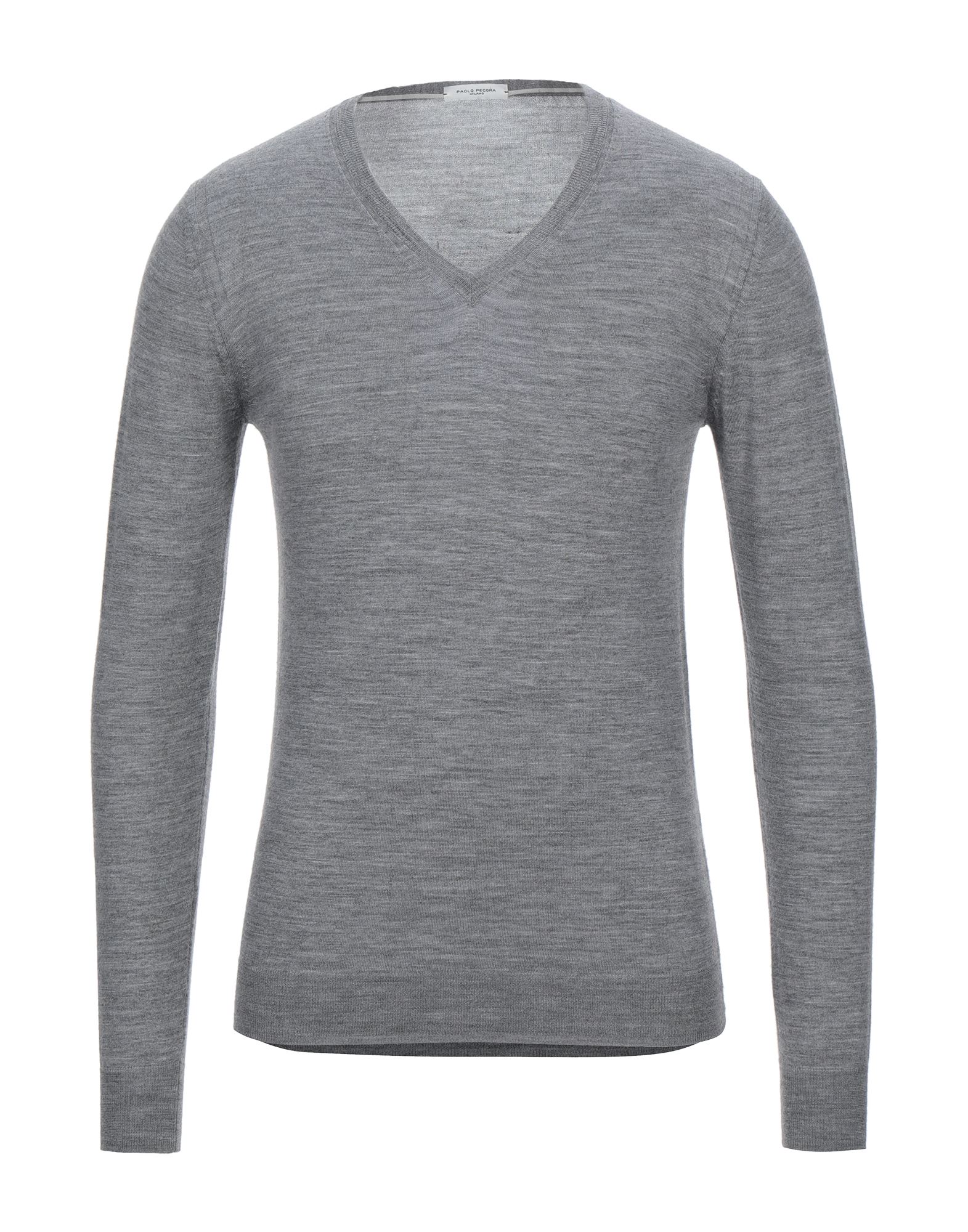 PAOLO PECORA Pullover Herren Grau von PAOLO PECORA