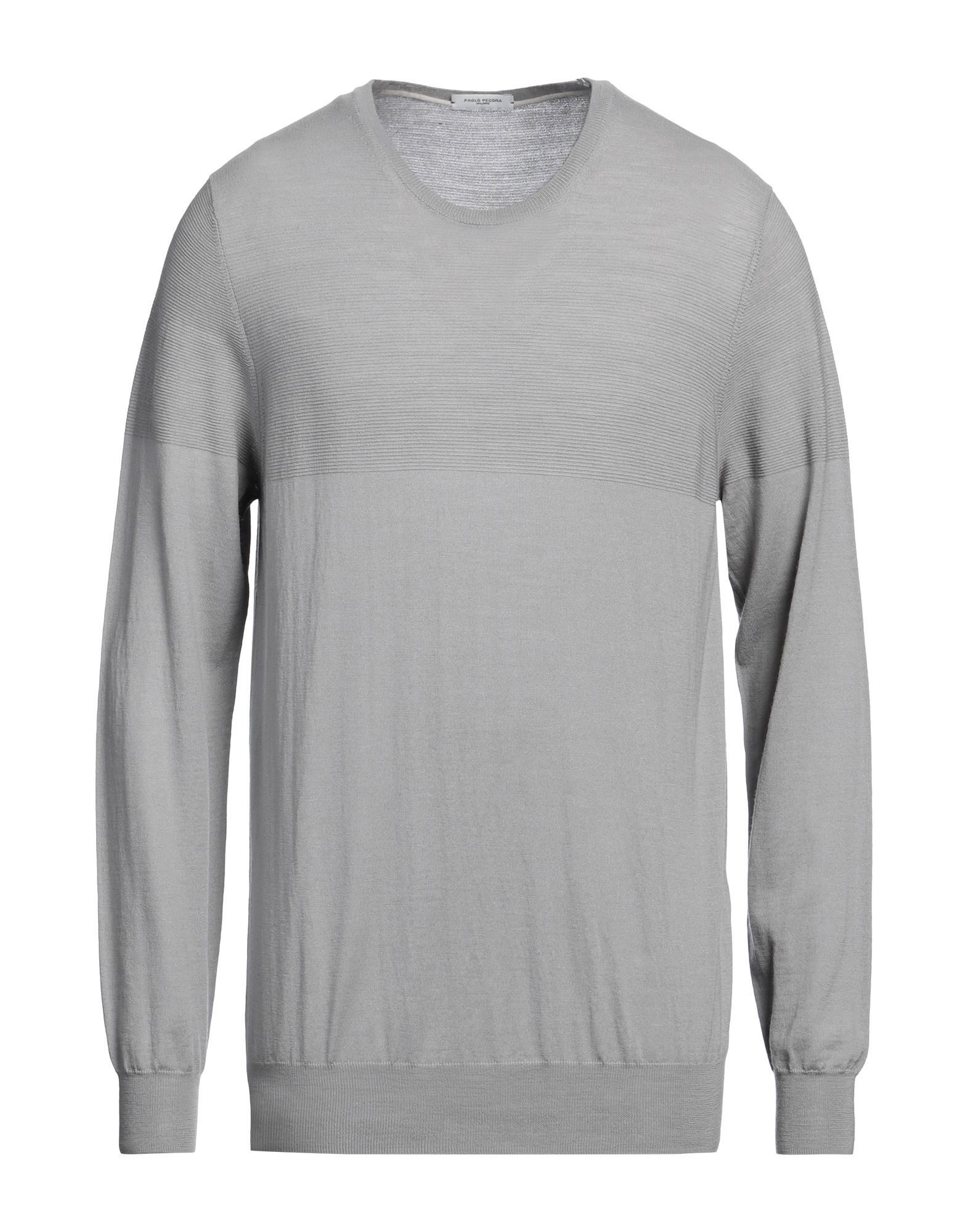 PAOLO PECORA Pullover Herren Grau von PAOLO PECORA