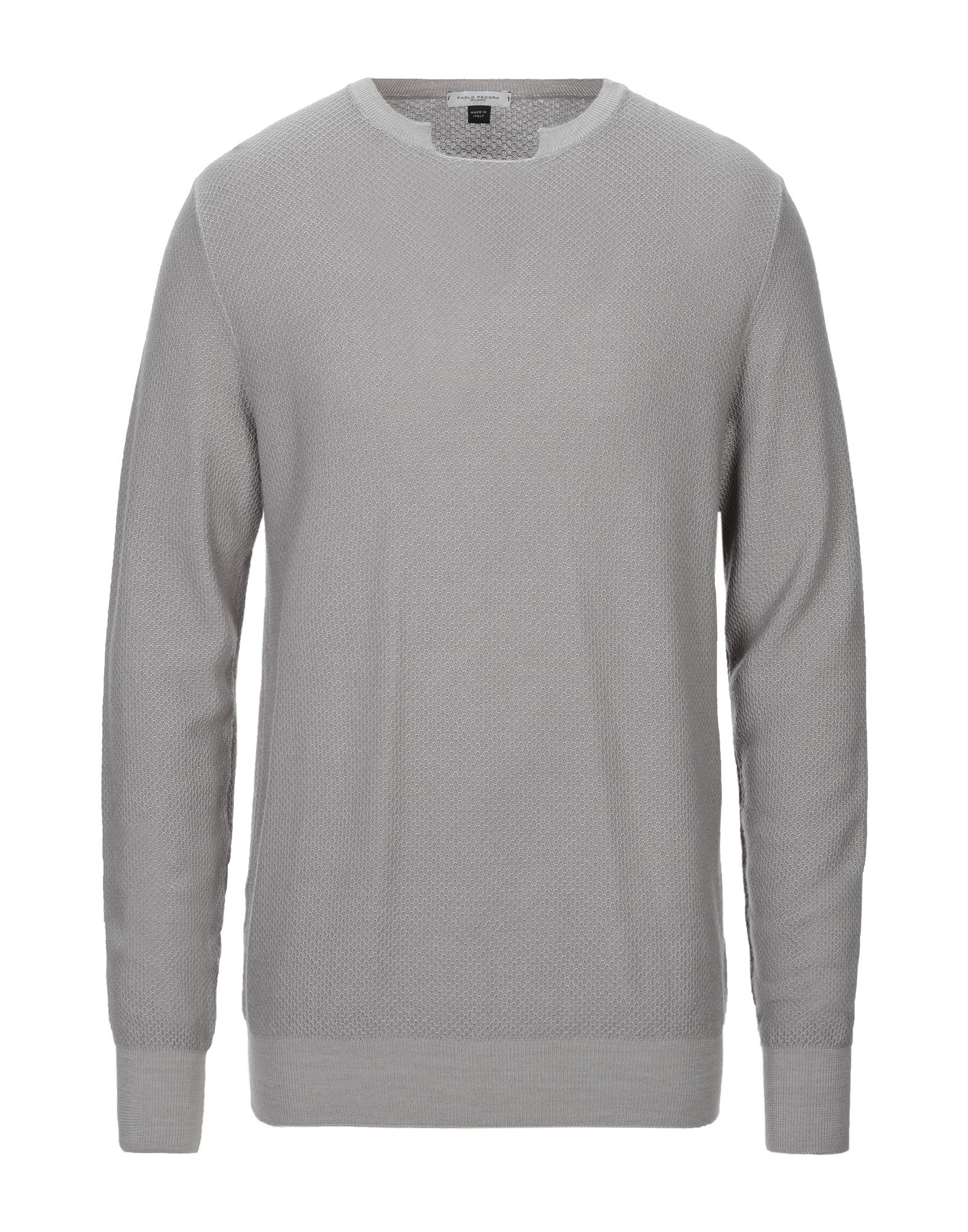 PAOLO PECORA Pullover Herren Grau von PAOLO PECORA