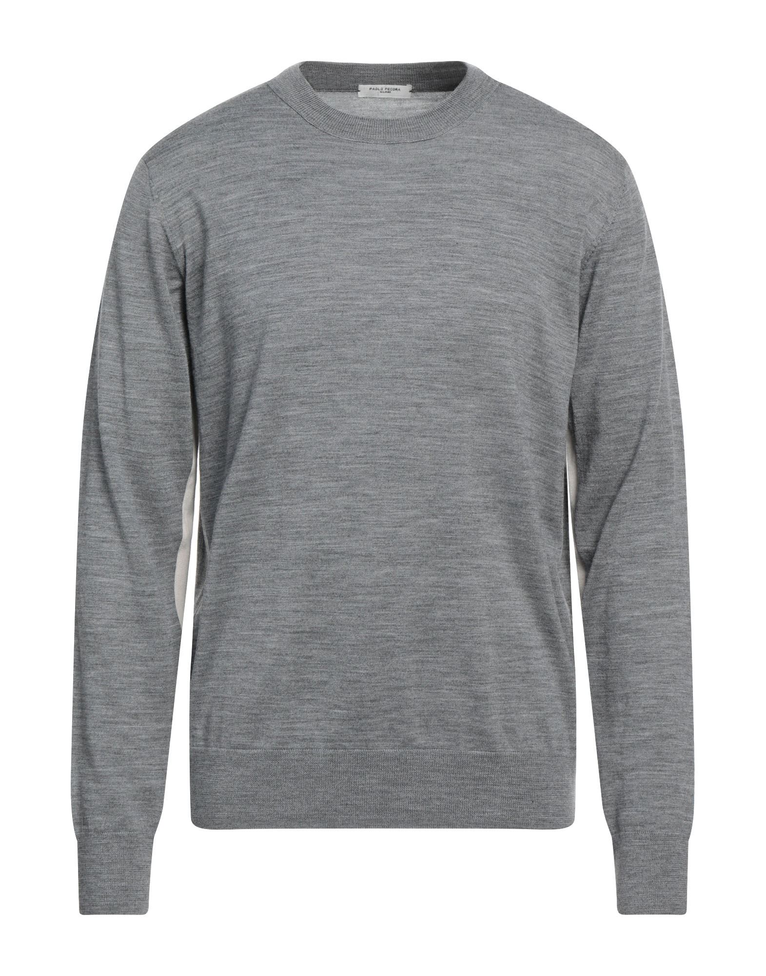 PAOLO PECORA Pullover Herren Grau von PAOLO PECORA