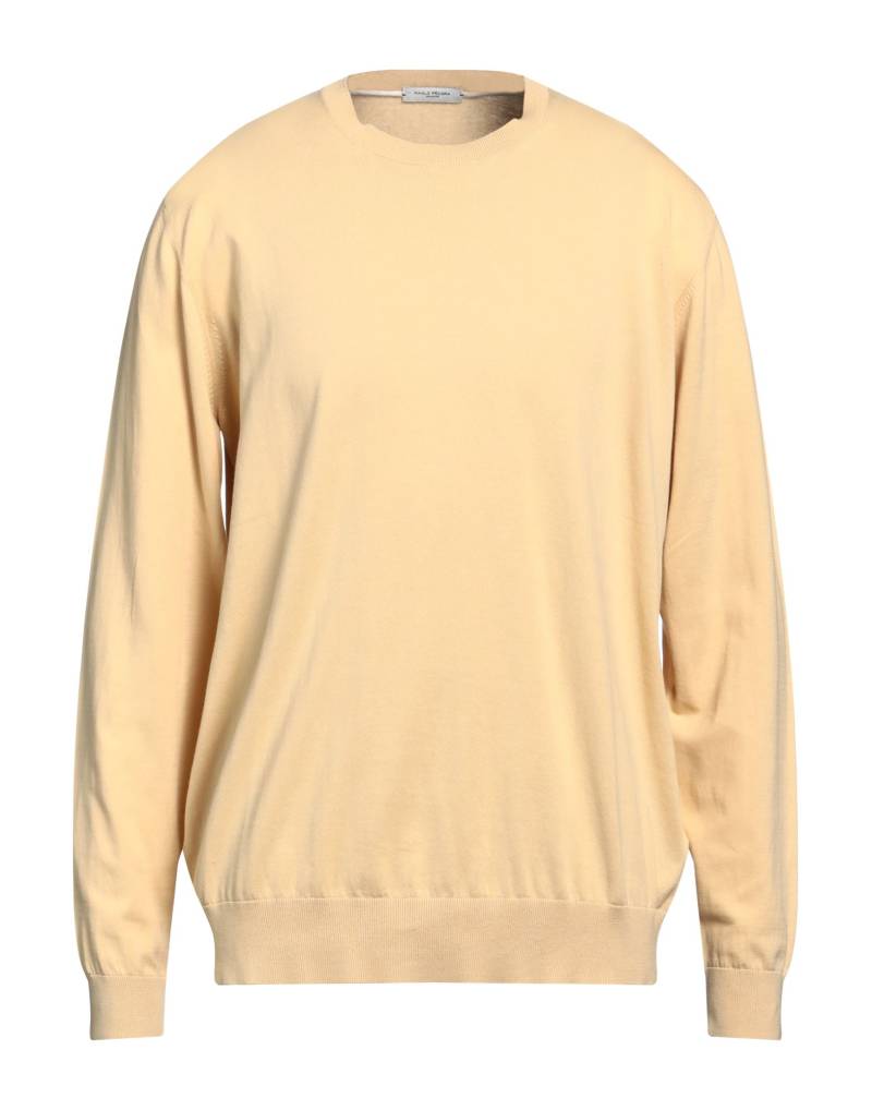 PAOLO PECORA Pullover Herren Pastellgelb von PAOLO PECORA
