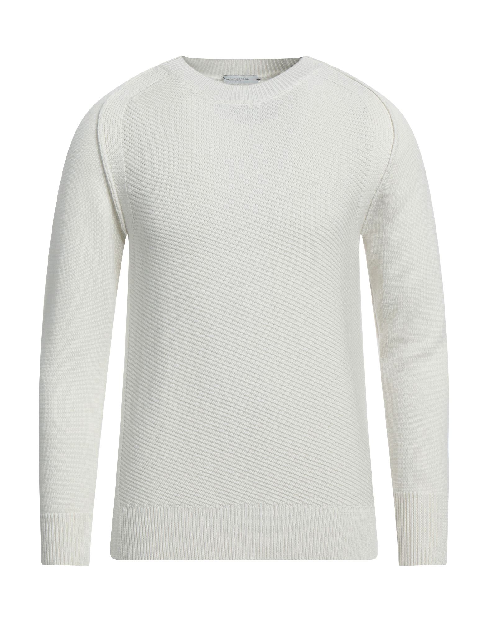 PAOLO PECORA Pullover Herren Off white von PAOLO PECORA