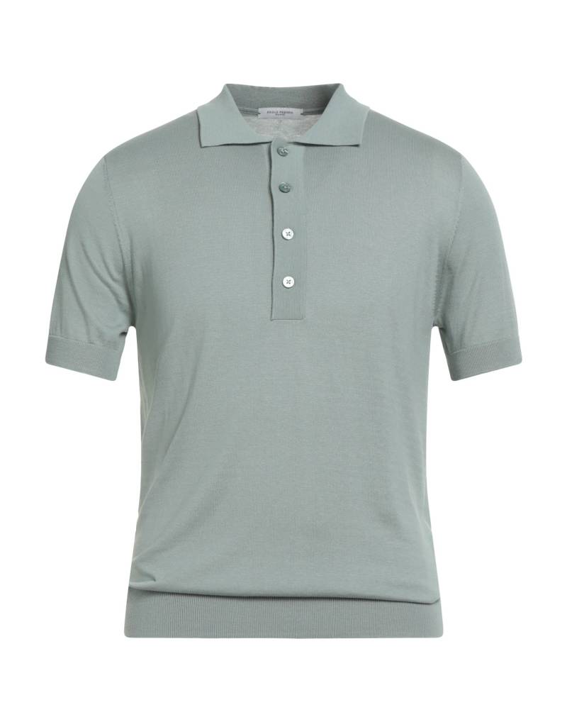 PAOLO PECORA Pullover Herren Säuregrün von PAOLO PECORA