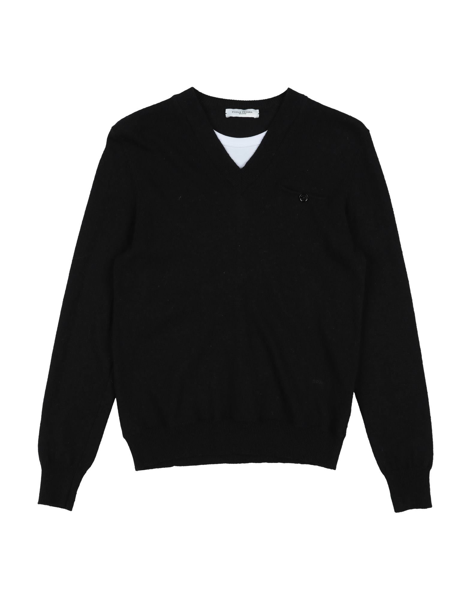 PAOLO PECORA Pullover Kinder Schwarz von PAOLO PECORA