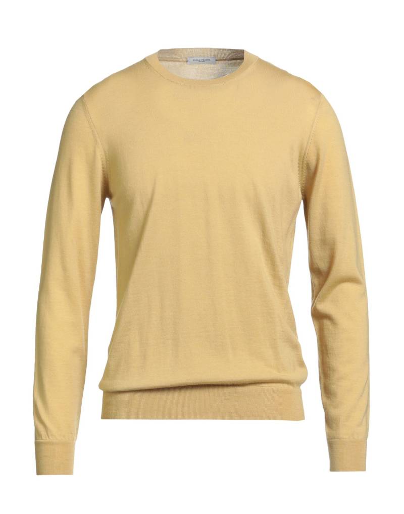 PAOLO PECORA Pullover Herren Senf von PAOLO PECORA