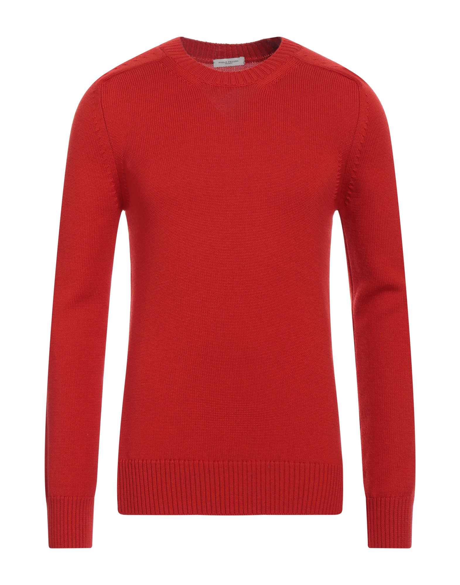 PAOLO PECORA Pullover Herren Tomatenrot von PAOLO PECORA