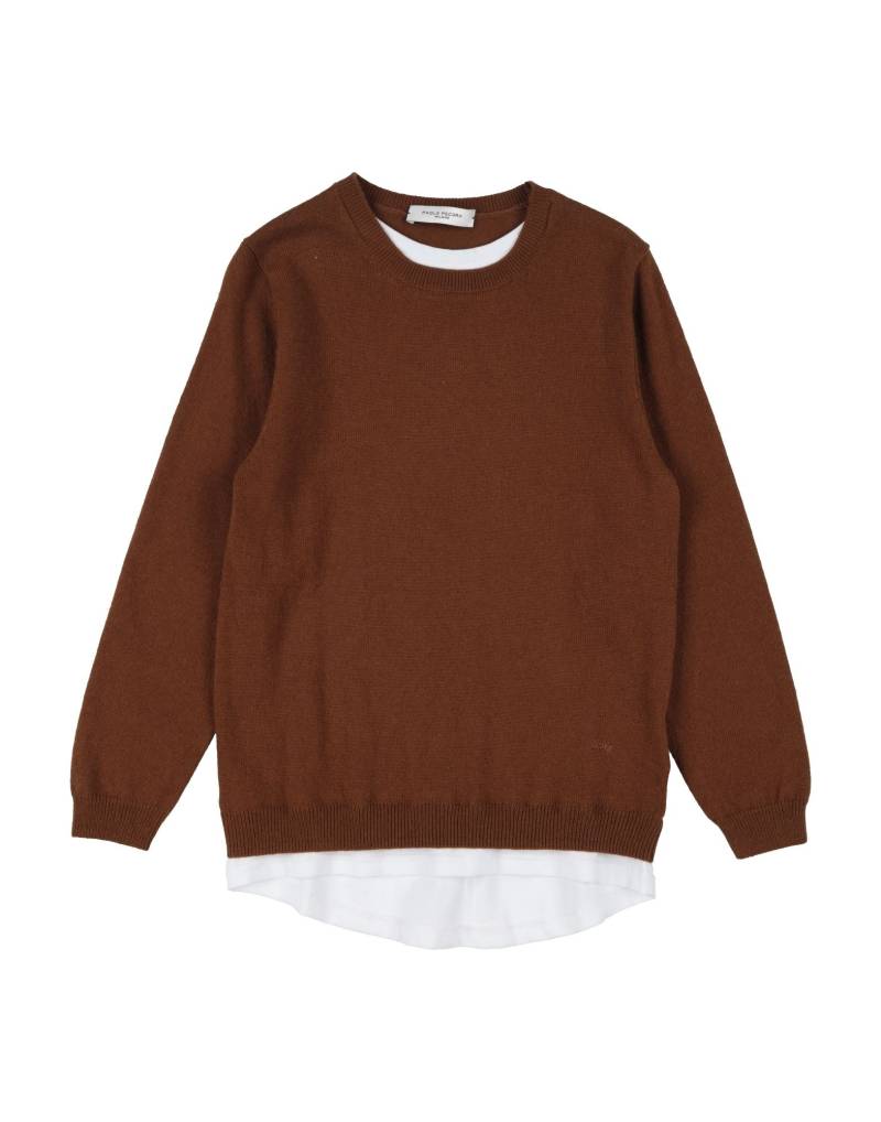 PAOLO PECORA Pullover Kinder Braun von PAOLO PECORA