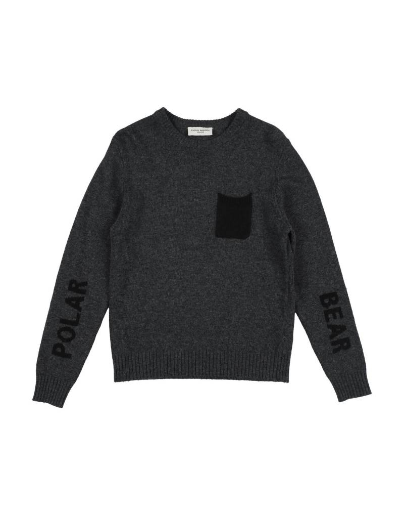 PAOLO PECORA Pullover Kinder Braungrau von PAOLO PECORA