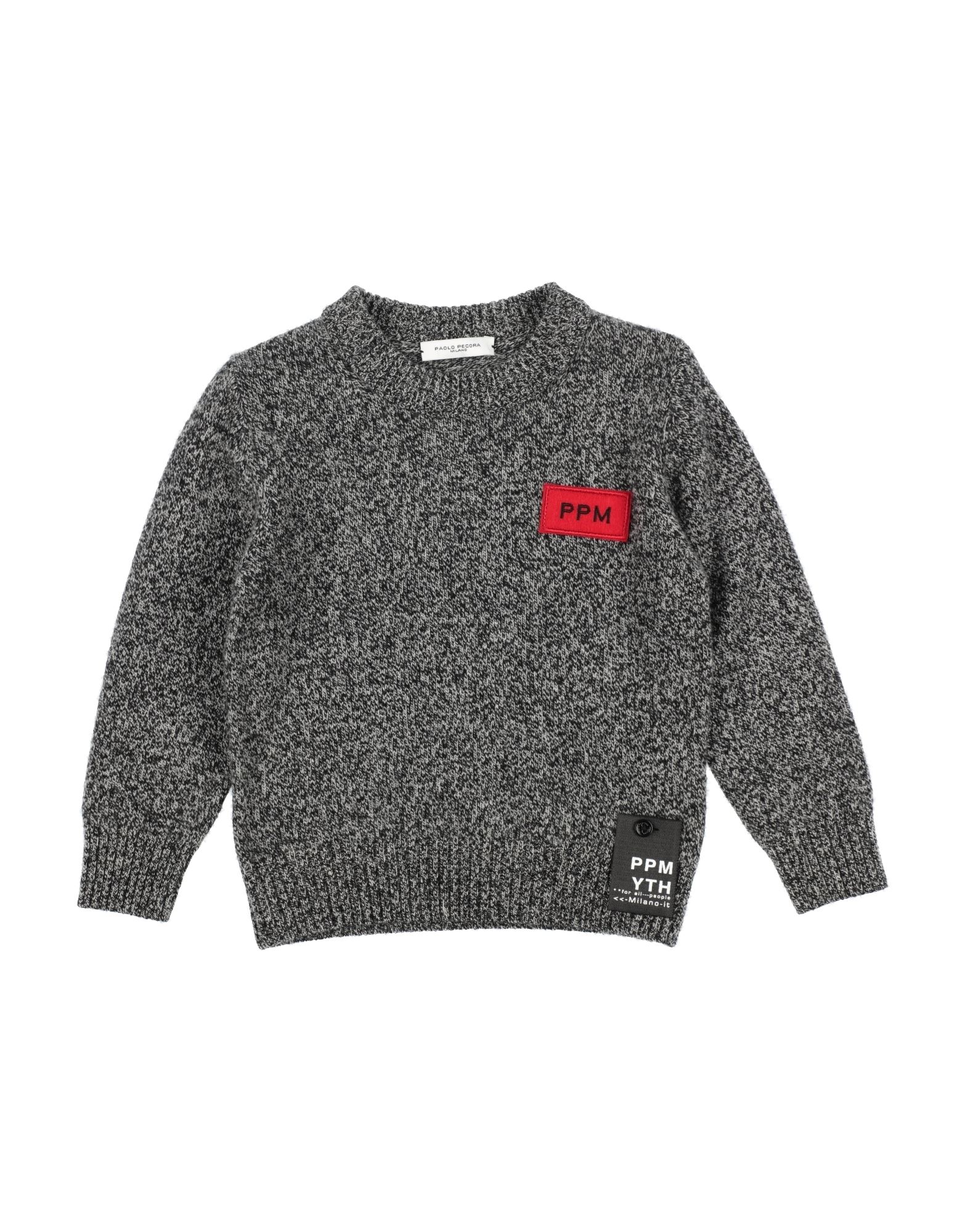 PAOLO PECORA Pullover Kinder Schwarz von PAOLO PECORA