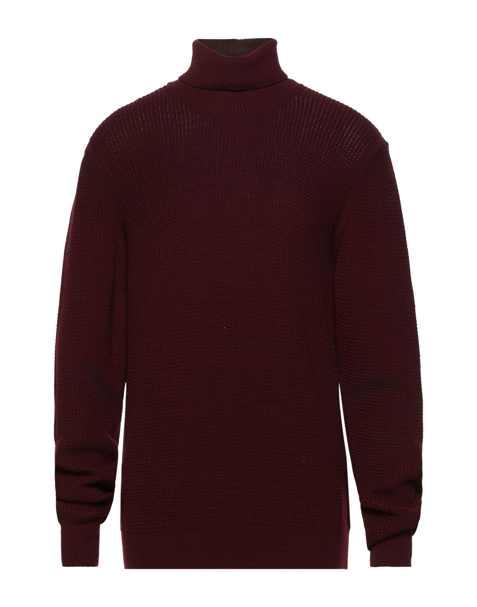 PAOLO PECORA Rollkragenpullover Herren Bordeaux von PAOLO PECORA