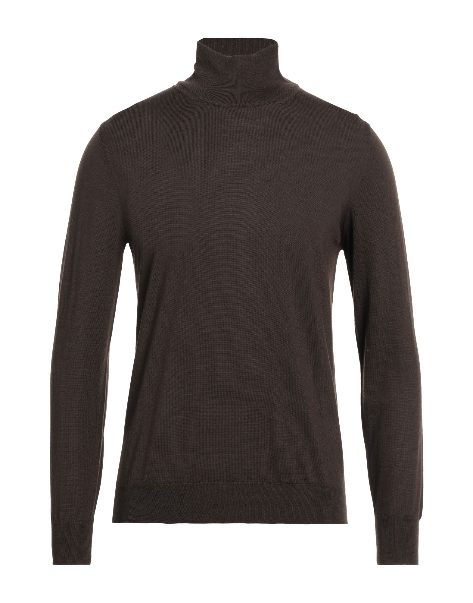 PAOLO PECORA Rollkragenpullover Herren Dunkelbraun von PAOLO PECORA