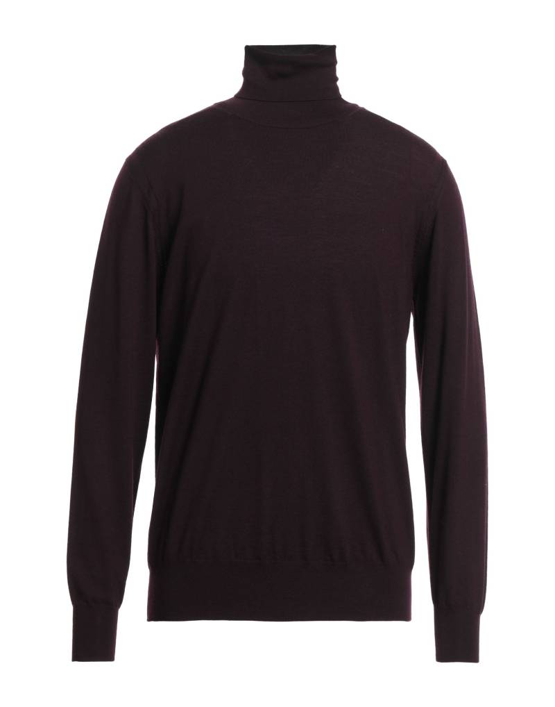 PAOLO PECORA Rollkragenpullover Herren Dunkelviolett von PAOLO PECORA