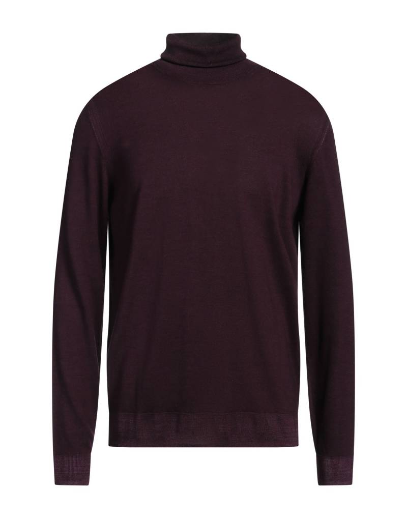 PAOLO PECORA Rollkragenpullover Herren Dunkelviolett von PAOLO PECORA