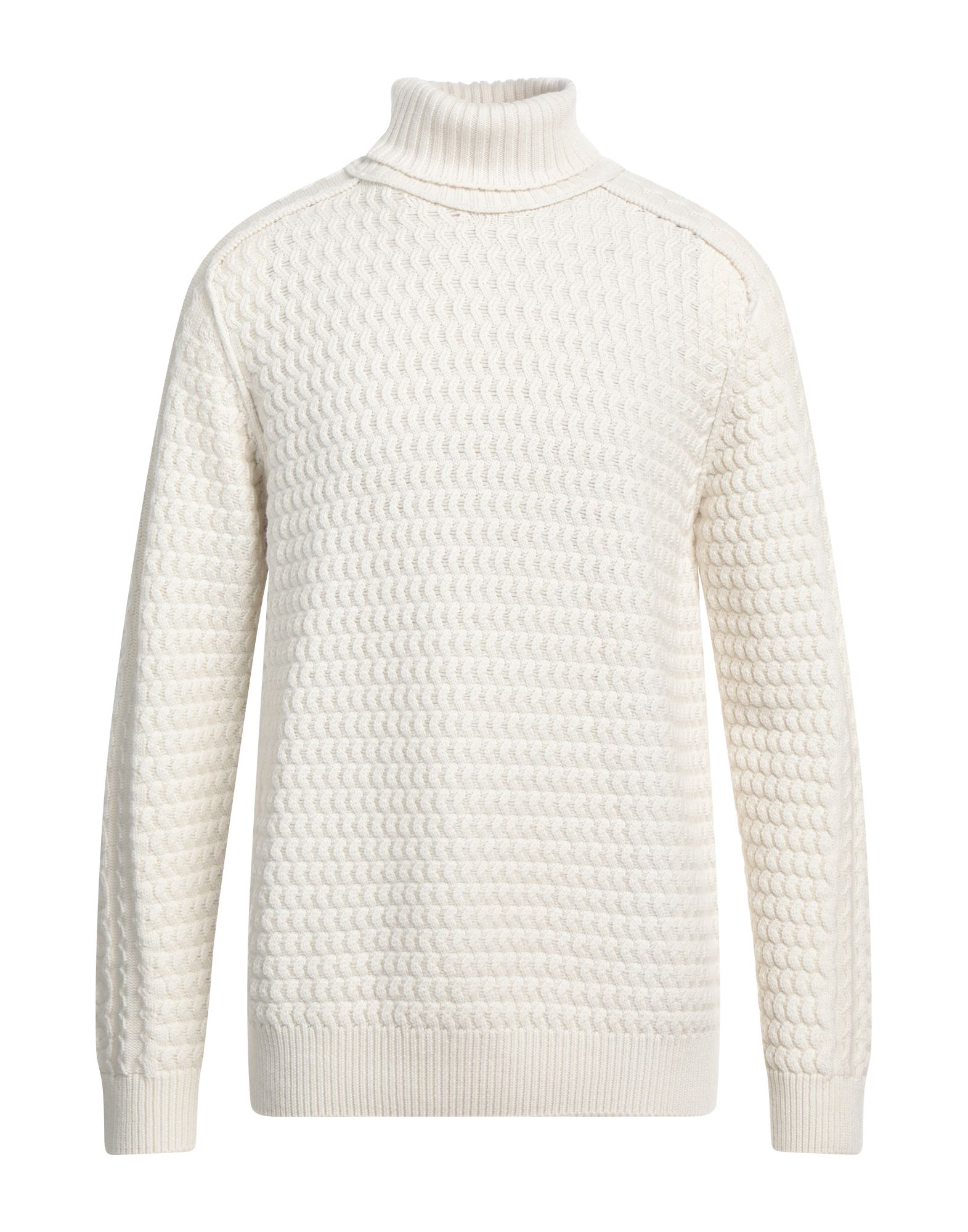 PAOLO PECORA Rollkragenpullover Herren Elfenbein von PAOLO PECORA