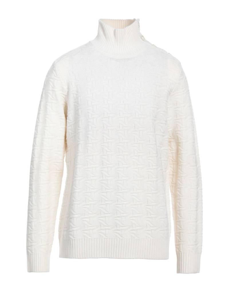 PAOLO PECORA Rollkragenpullover Herren Elfenbein von PAOLO PECORA