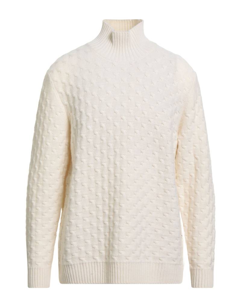 PAOLO PECORA Rollkragenpullover Herren Elfenbein von PAOLO PECORA