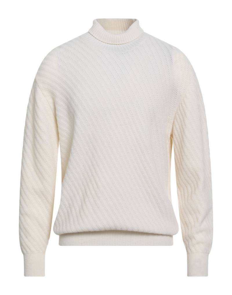 PAOLO PECORA Rollkragenpullover Herren Elfenbein von PAOLO PECORA