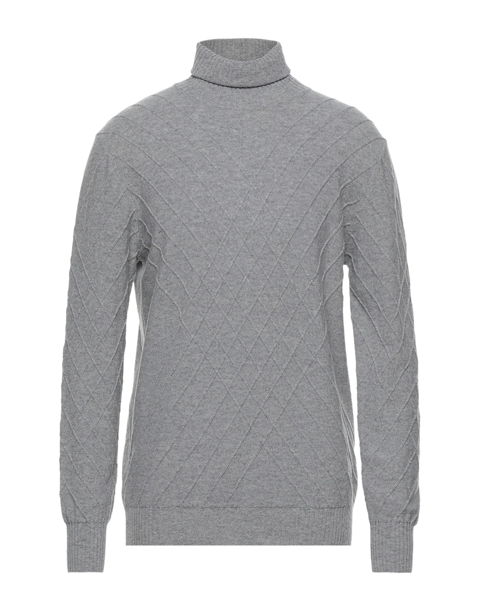 PAOLO PECORA Rollkragenpullover Herren Hellgrau von PAOLO PECORA