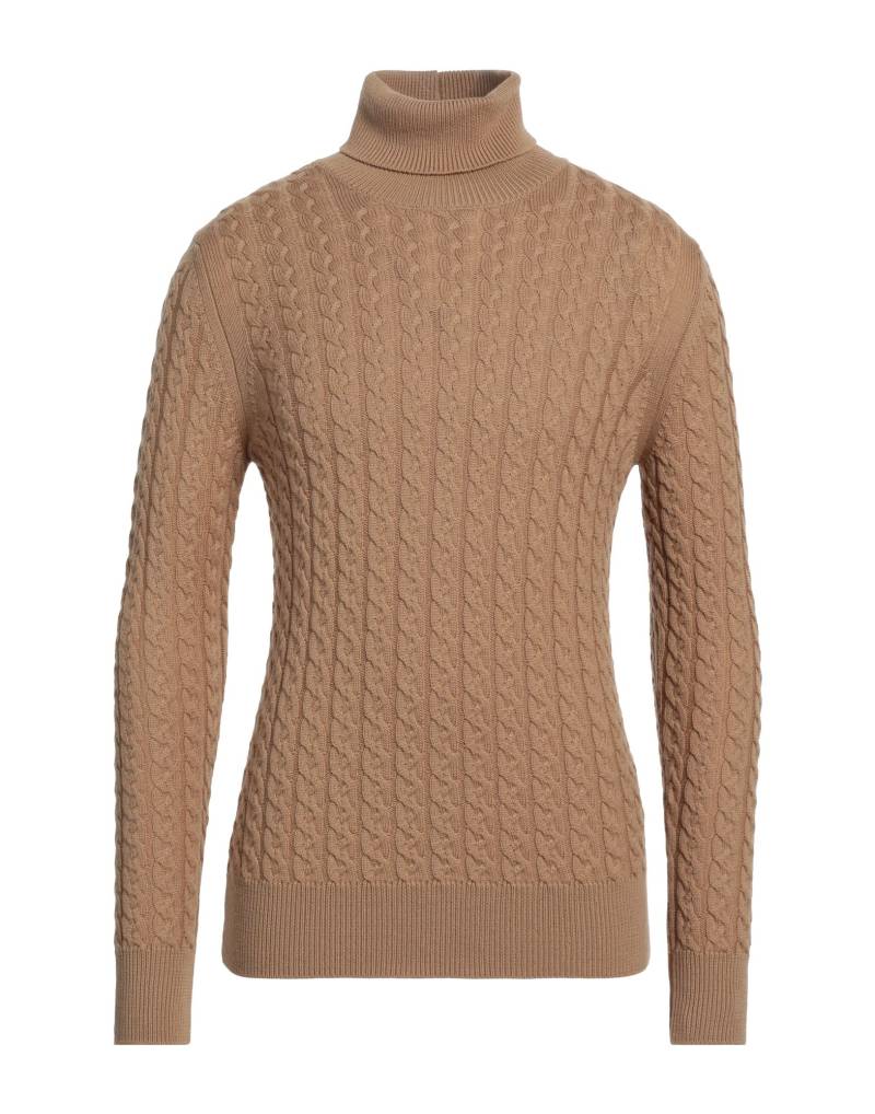 PAOLO PECORA Rollkragenpullover Herren Kamel von PAOLO PECORA