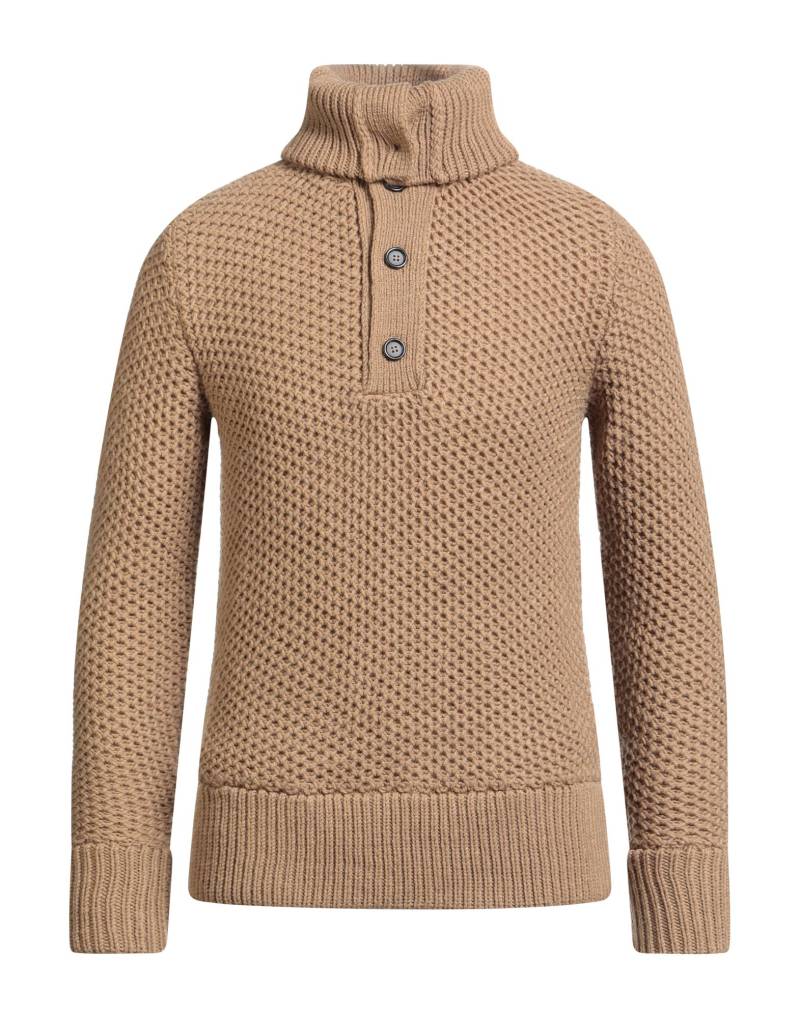 PAOLO PECORA Rollkragenpullover Herren Kamel von PAOLO PECORA