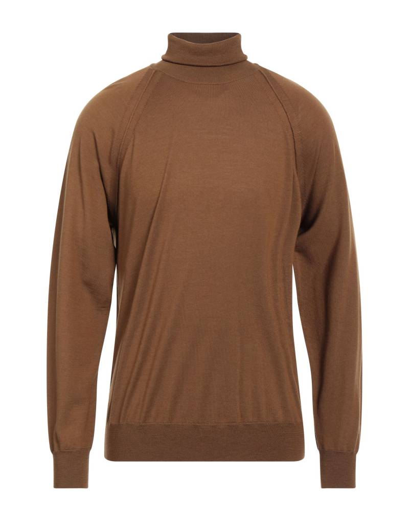PAOLO PECORA Rollkragenpullover Herren Kamel von PAOLO PECORA