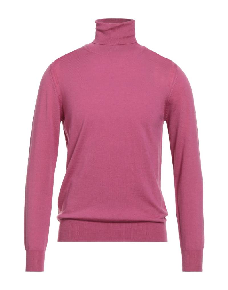 PAOLO PECORA Rollkragenpullover Herren Magenta von PAOLO PECORA