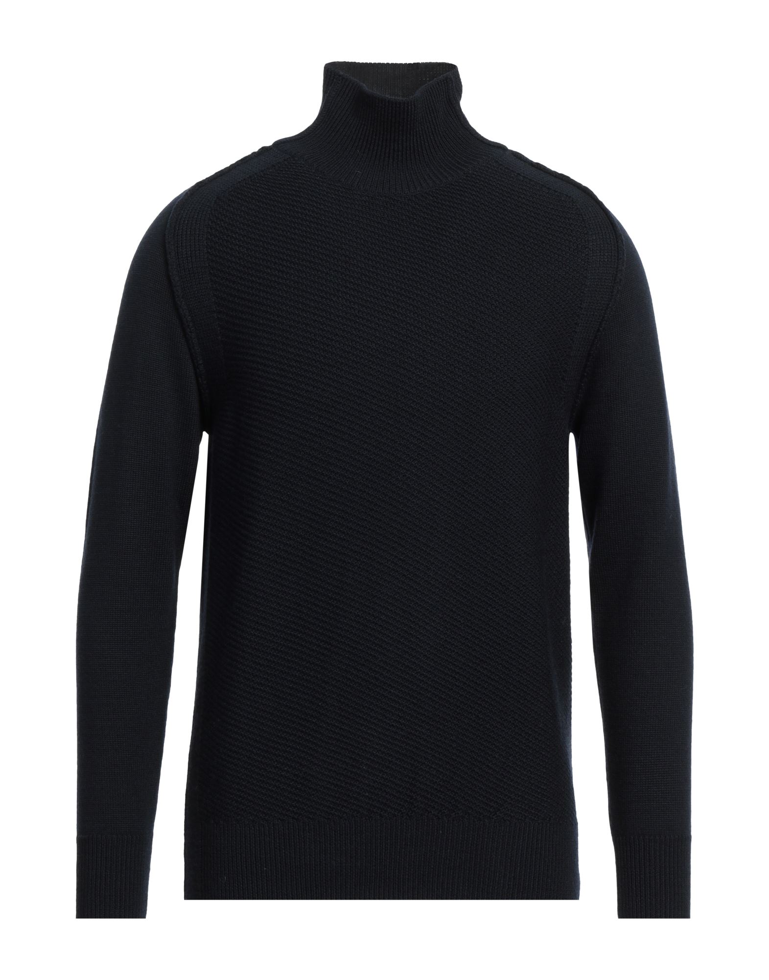 PAOLO PECORA Rollkragenpullover Herren Marineblau von PAOLO PECORA