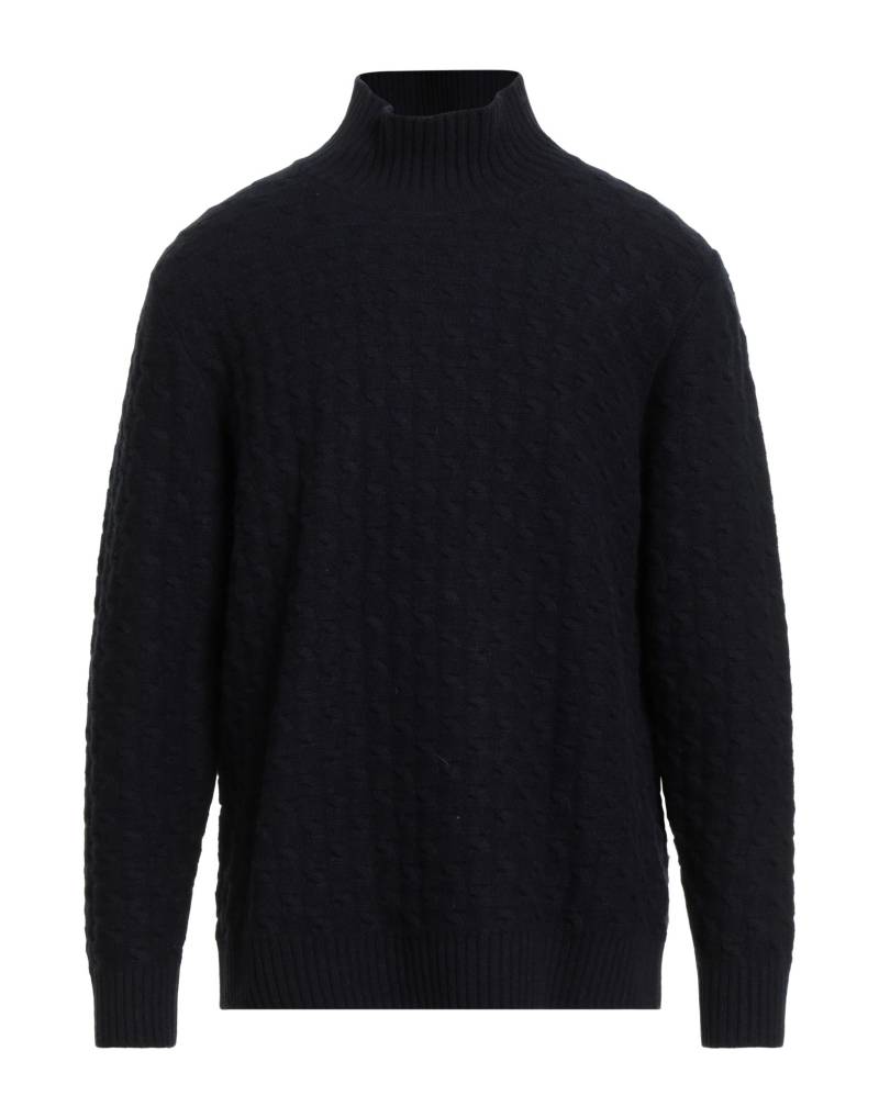 PAOLO PECORA Rollkragenpullover Herren Marineblau von PAOLO PECORA