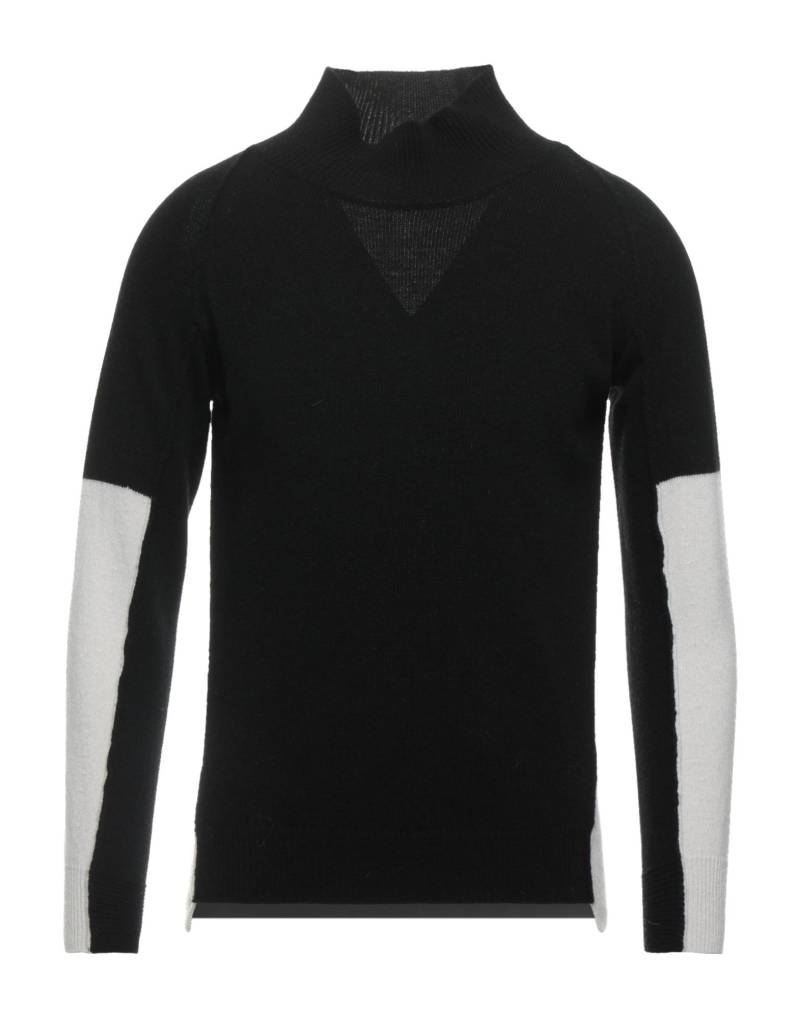 PAOLO PECORA Rollkragenpullover Herren Schwarz von PAOLO PECORA