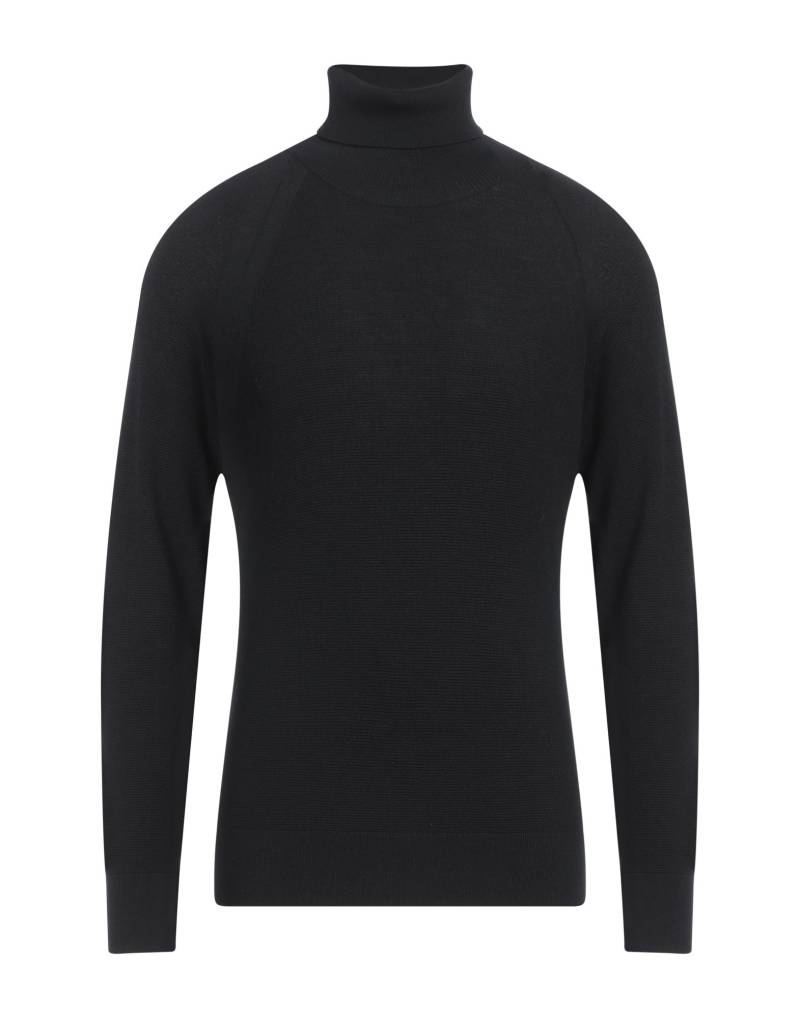 PAOLO PECORA Rollkragenpullover Herren Schwarz von PAOLO PECORA