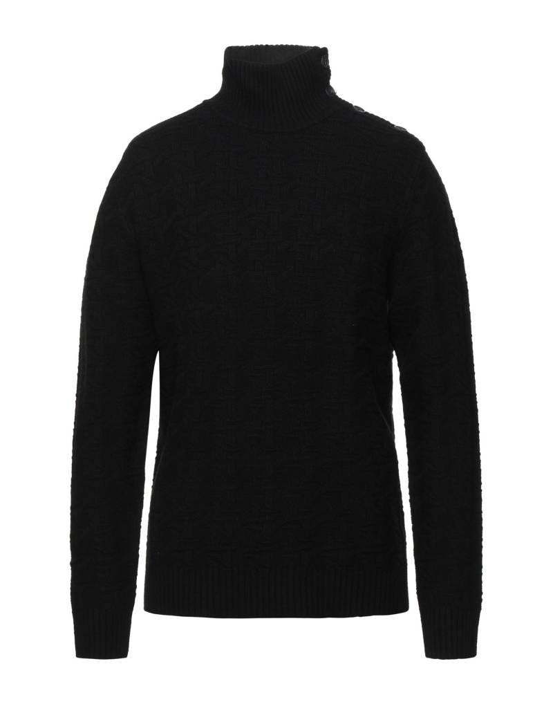PAOLO PECORA Rollkragenpullover Herren Schwarz von PAOLO PECORA