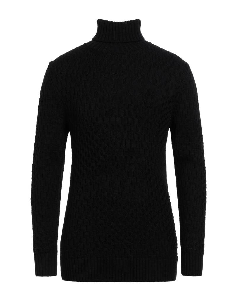PAOLO PECORA Rollkragenpullover Herren Schwarz von PAOLO PECORA