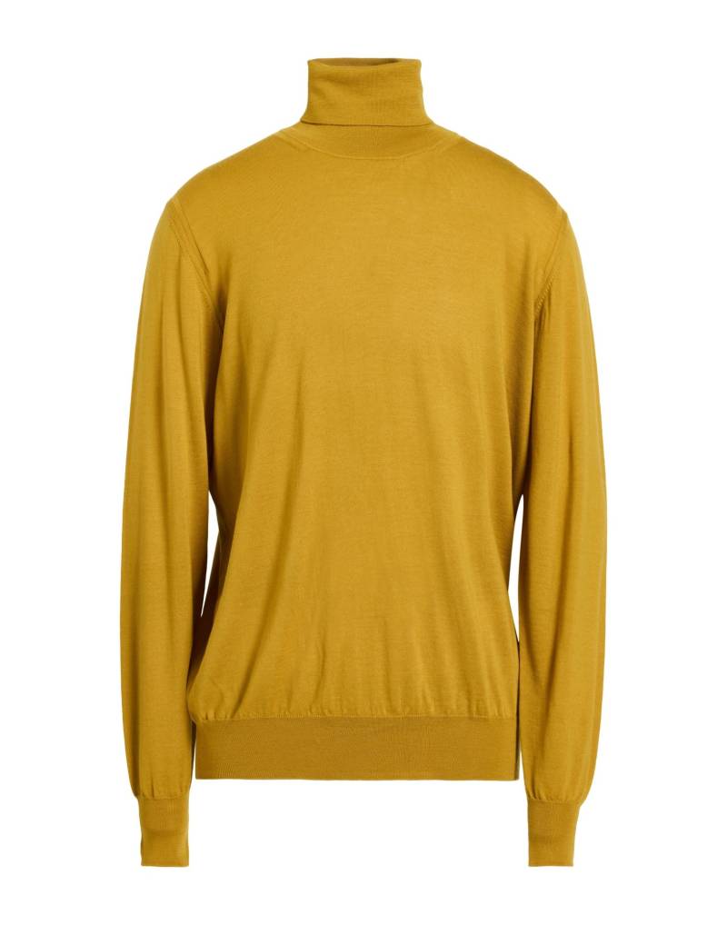 PAOLO PECORA Rollkragenpullover Herren Senf von PAOLO PECORA