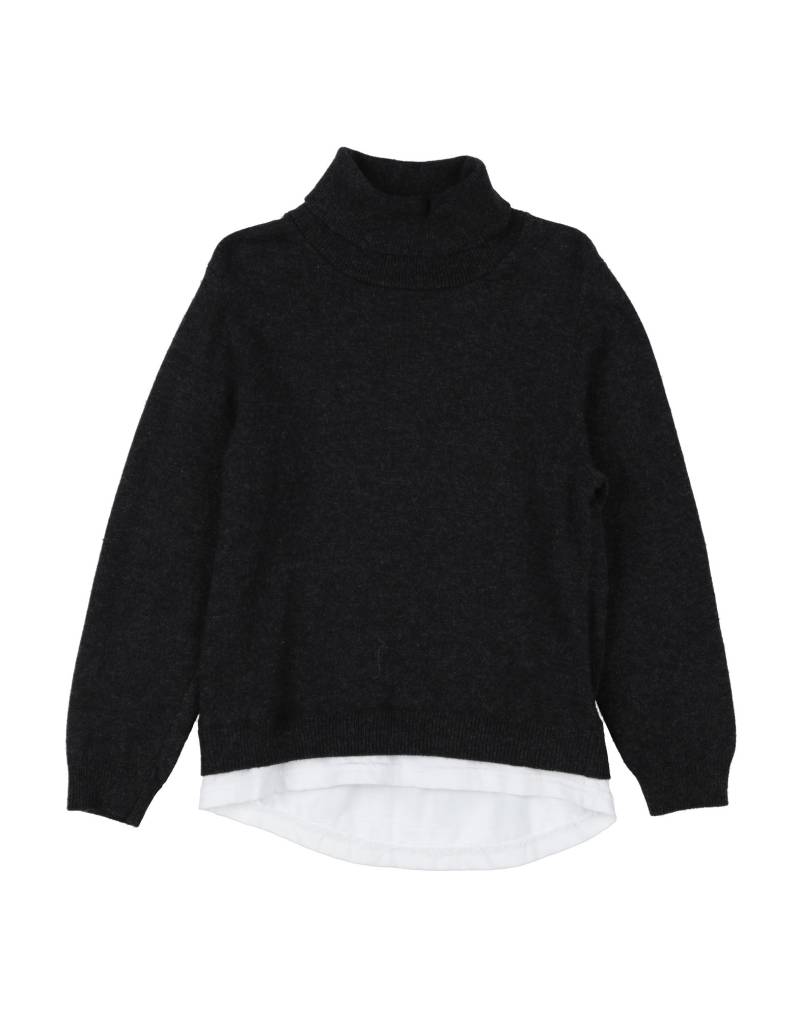 PAOLO PECORA Rollkragenpullover Kinder Braungrau von PAOLO PECORA