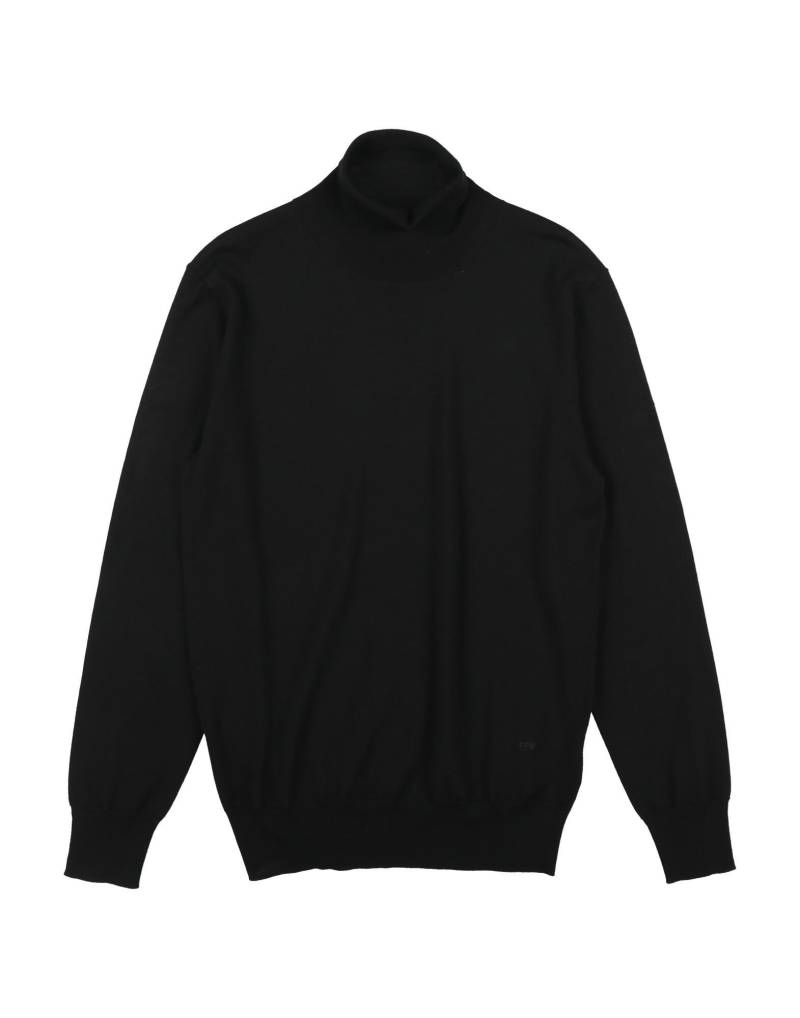 PAOLO PECORA Rollkragenpullover Kinder Schwarz von PAOLO PECORA