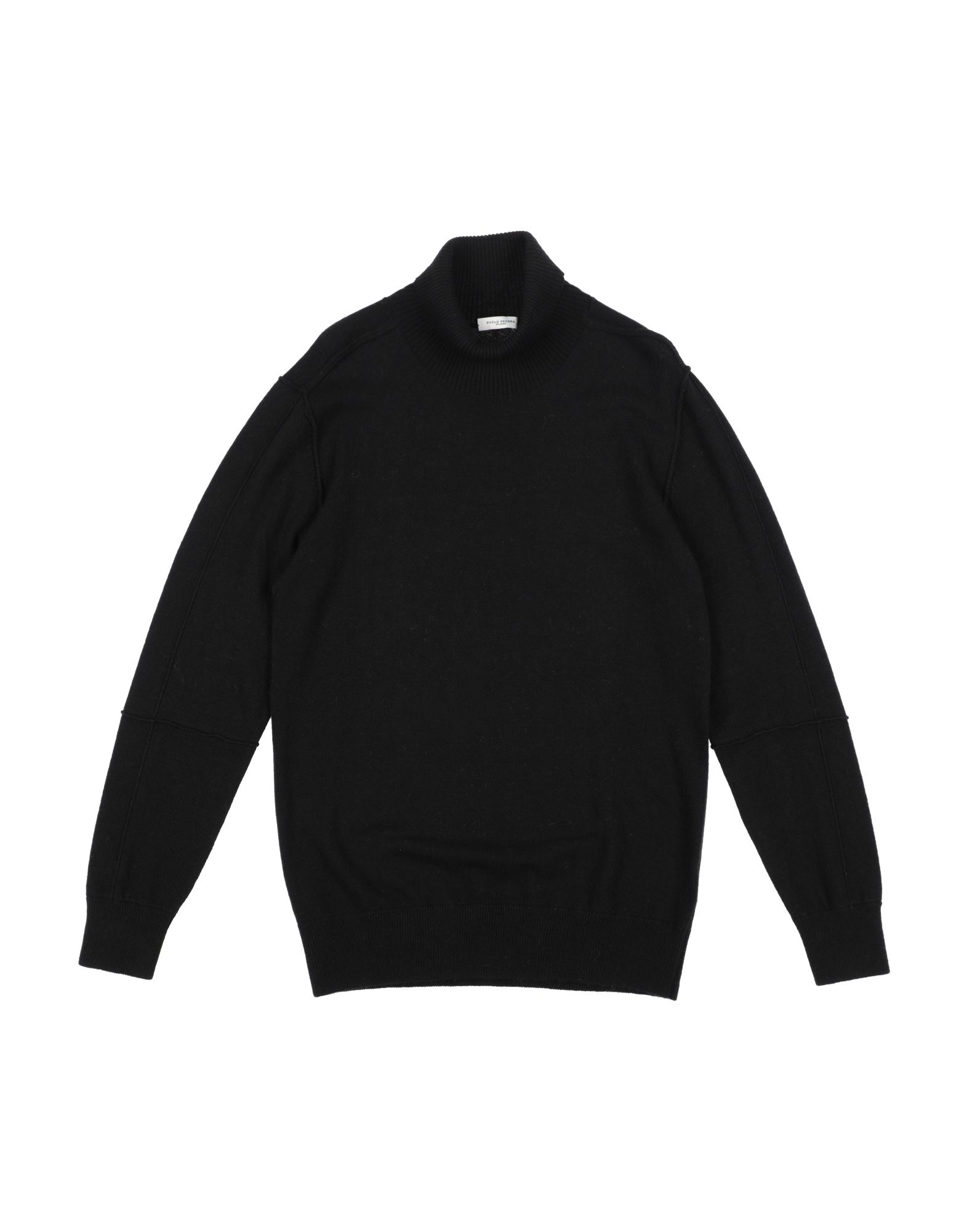 PAOLO PECORA Rollkragenpullover Kinder Schwarz von PAOLO PECORA