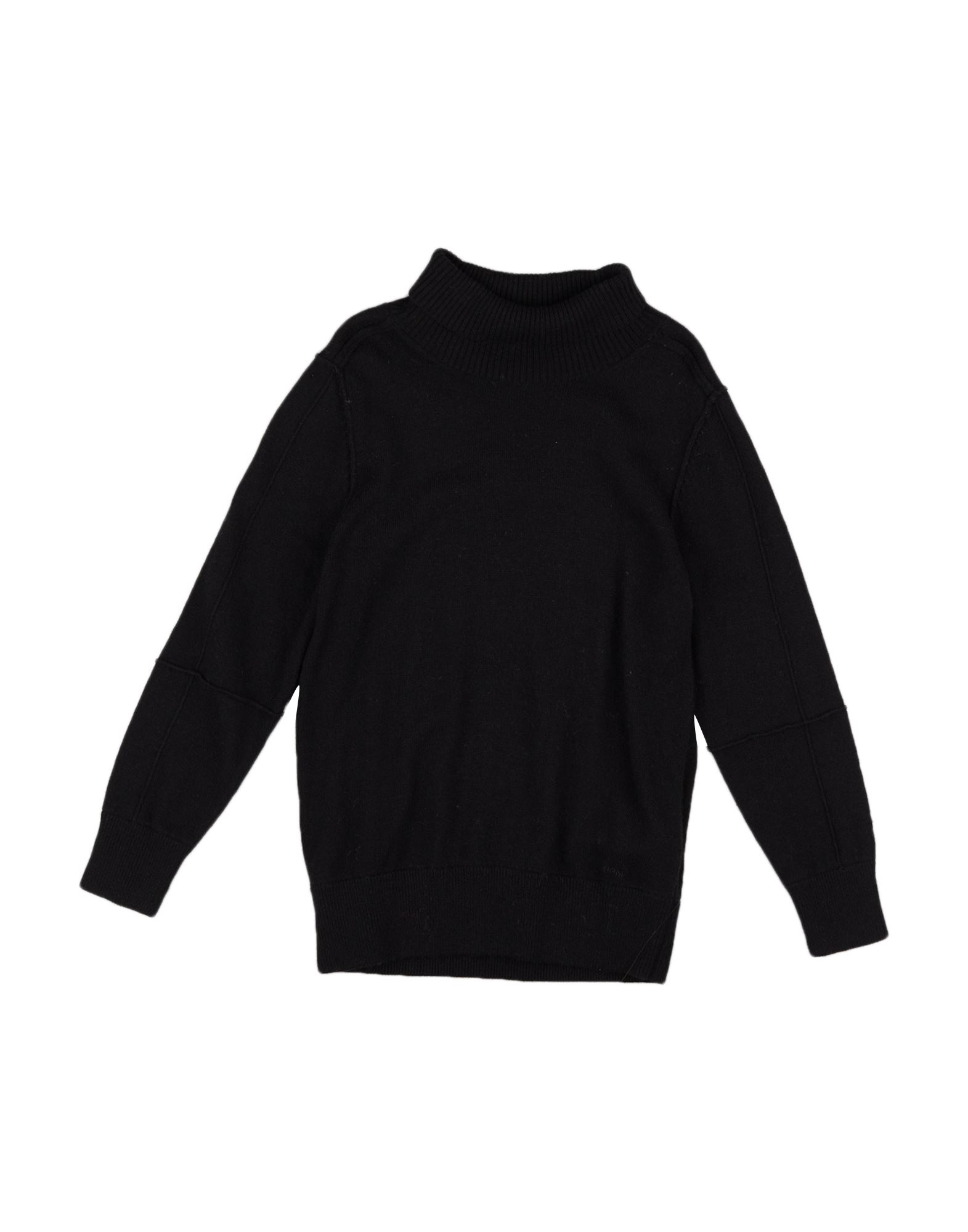 PAOLO PECORA Rollkragenpullover Kinder Schwarz von PAOLO PECORA