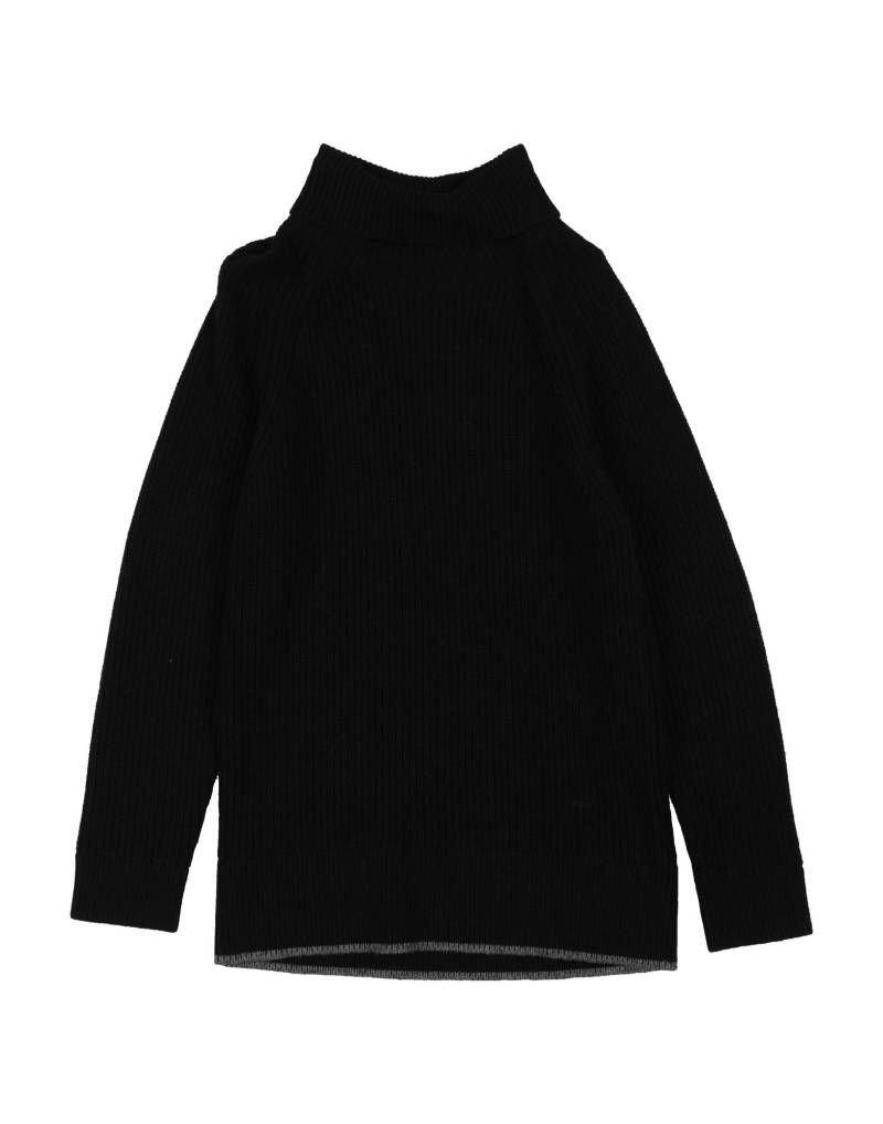 PAOLO PECORA Rollkragenpullover Kinder Schwarz von PAOLO PECORA