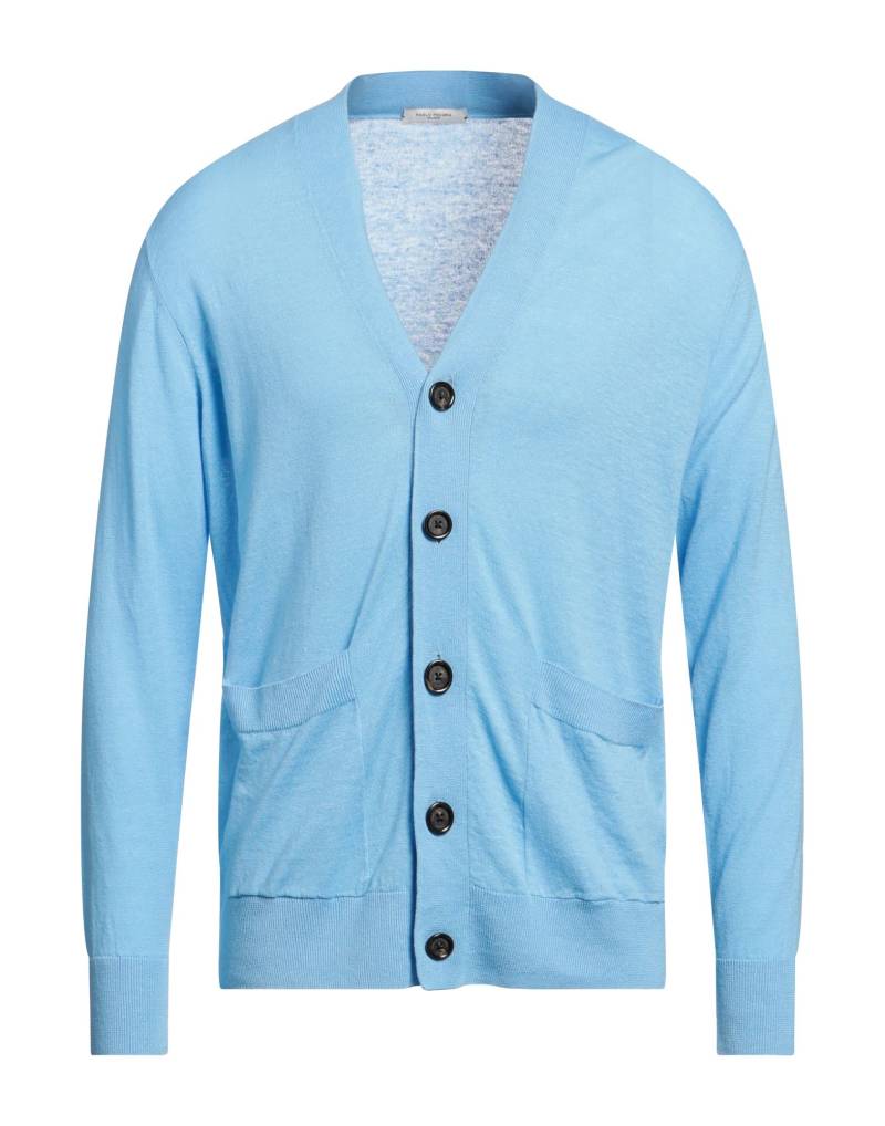 PAOLO PECORA Strickjacke Herren Azurblau von PAOLO PECORA