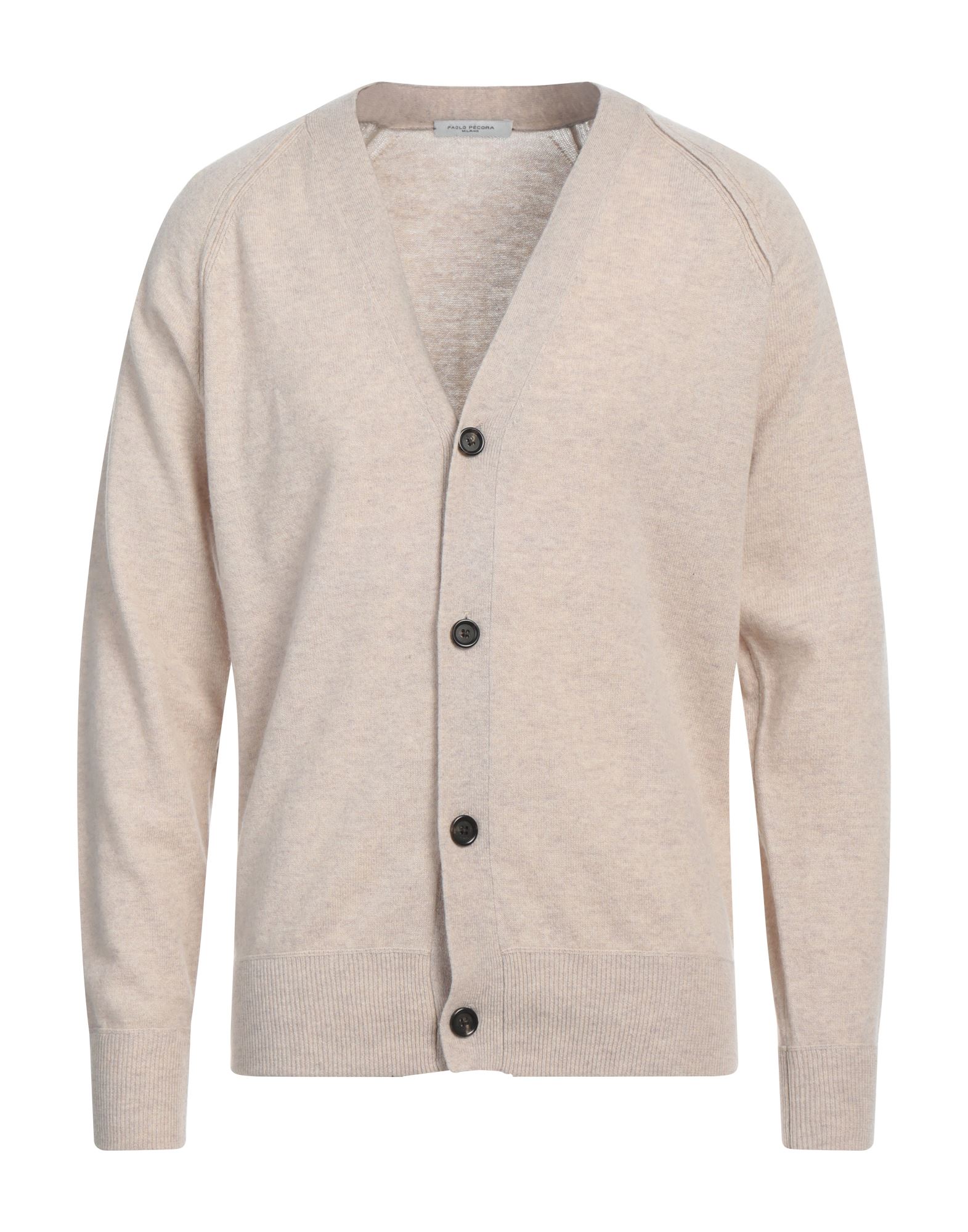 PAOLO PECORA Strickjacke Herren Beige von PAOLO PECORA