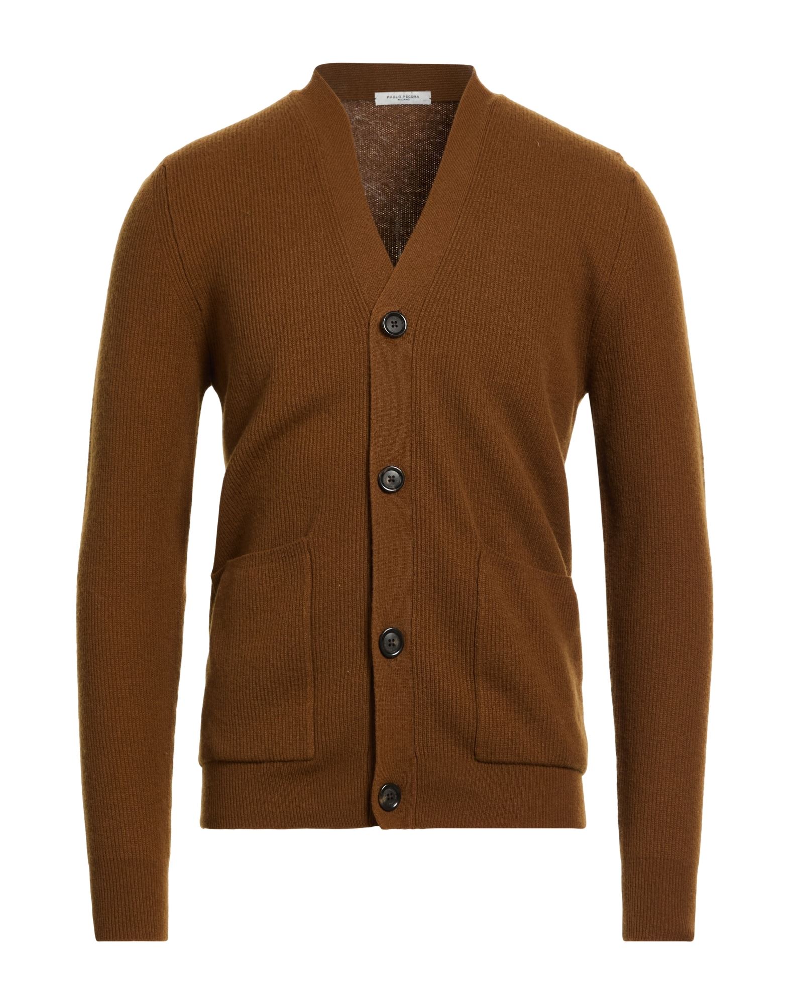 PAOLO PECORA Strickjacke Herren Braun von PAOLO PECORA