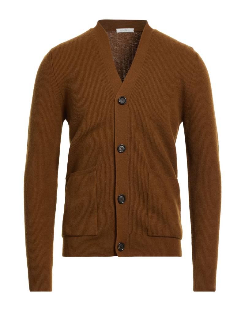 PAOLO PECORA Strickjacke Herren Braun von PAOLO PECORA