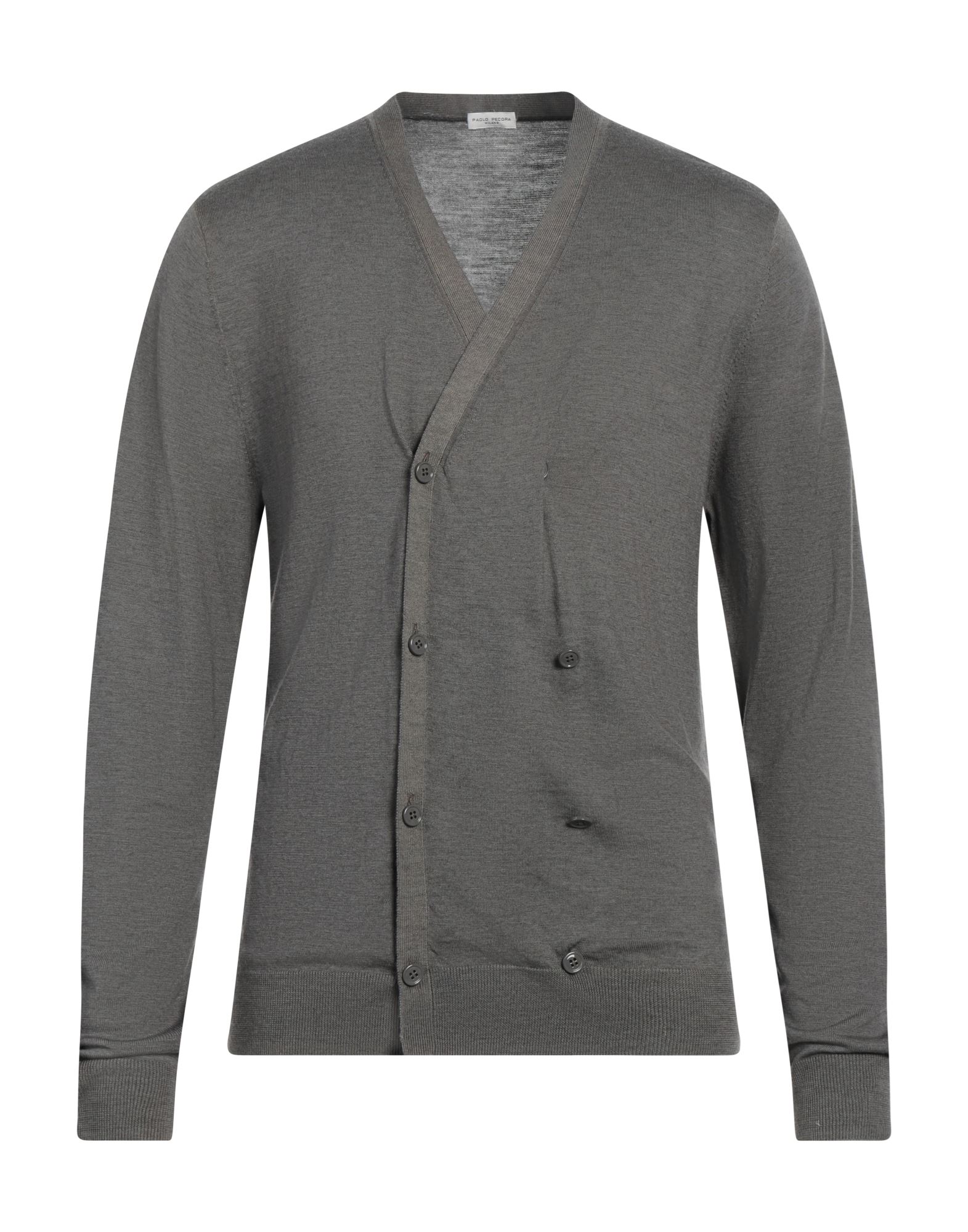 PAOLO PECORA Strickjacke Herren Khaki von PAOLO PECORA