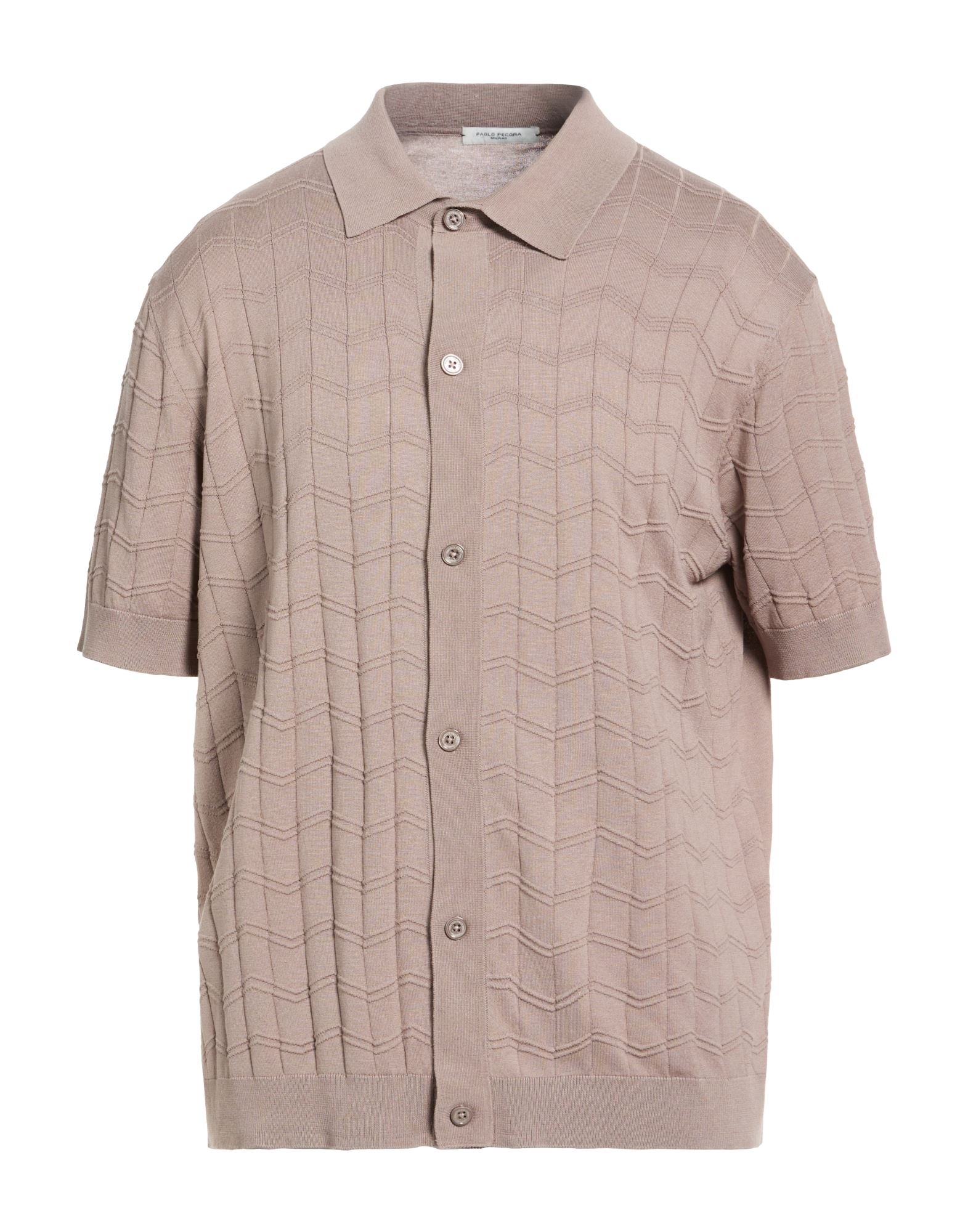 PAOLO PECORA Strickjacke Herren Maulwurfsgrau von PAOLO PECORA