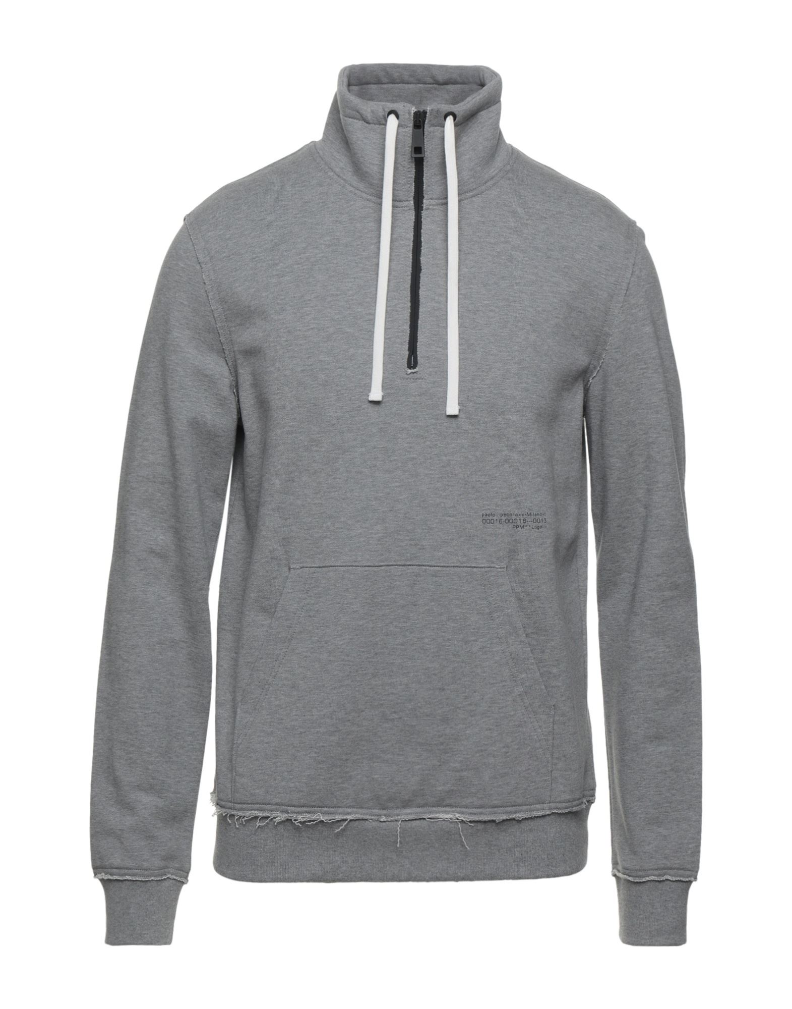 PAOLO PECORA Sweatshirt Herren Grau von PAOLO PECORA