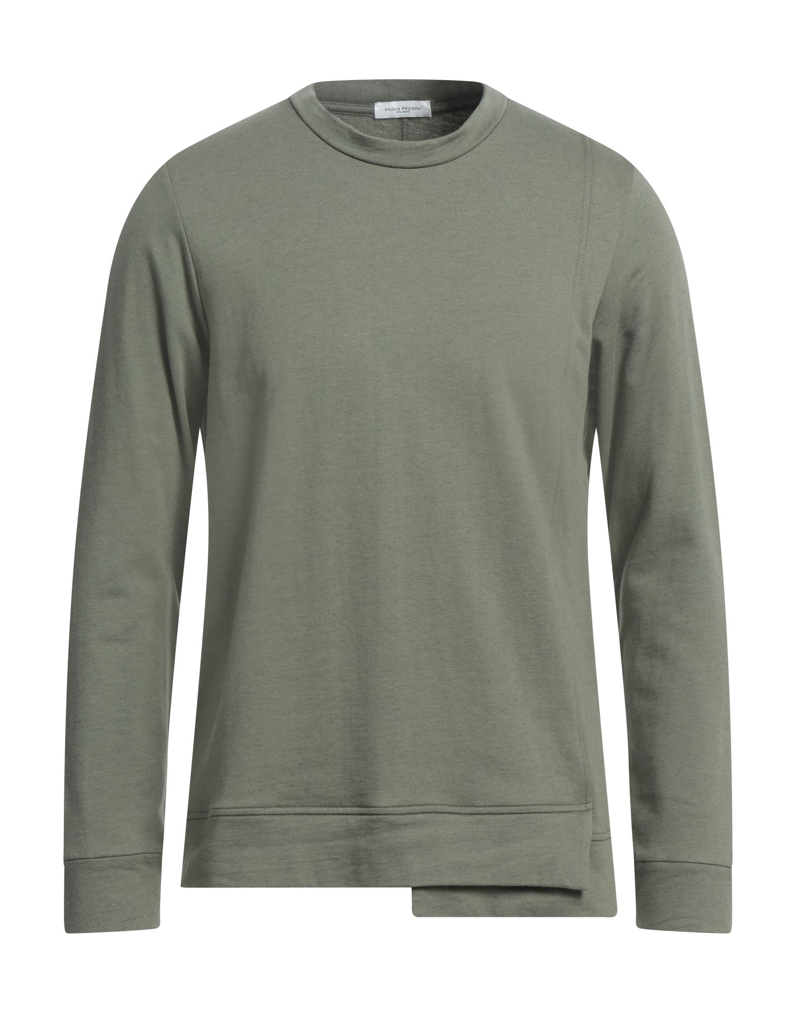 PAOLO PECORA Sweatshirt Herren Militärgrün von PAOLO PECORA