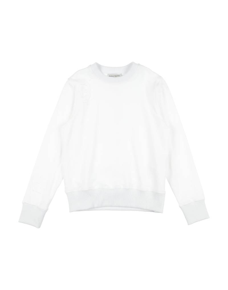 PAOLO PECORA Sweatshirt Kinder Weiß von PAOLO PECORA