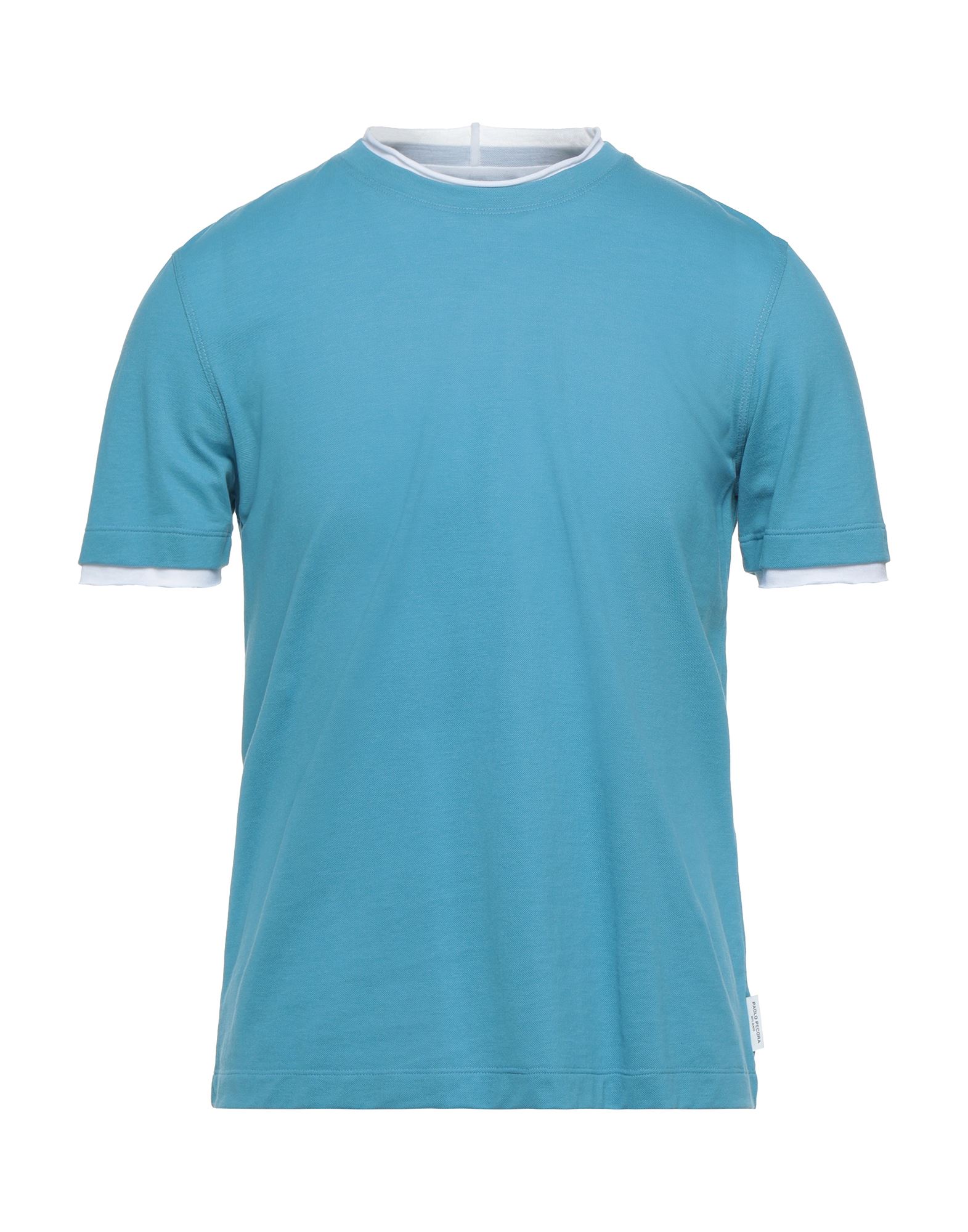 PAOLO PECORA T-shirts Herren Himmelblau von PAOLO PECORA